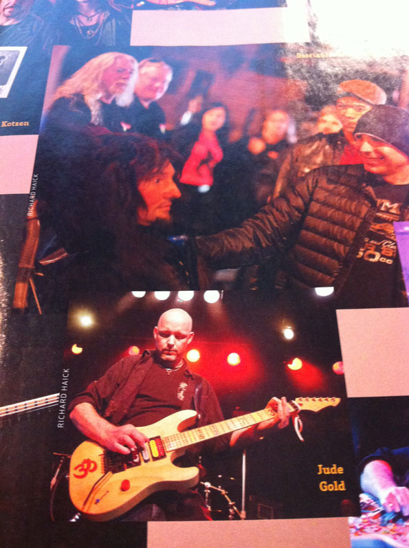 Jude Gold as he appears in January issue og=f Guitar Player magazine