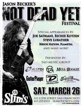 Not Dead Yet Flyer
