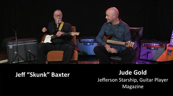 Jude Co-Hosts Online Webinar with Jeff "Skunk" Baxter