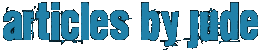 Articles by Jude Gold